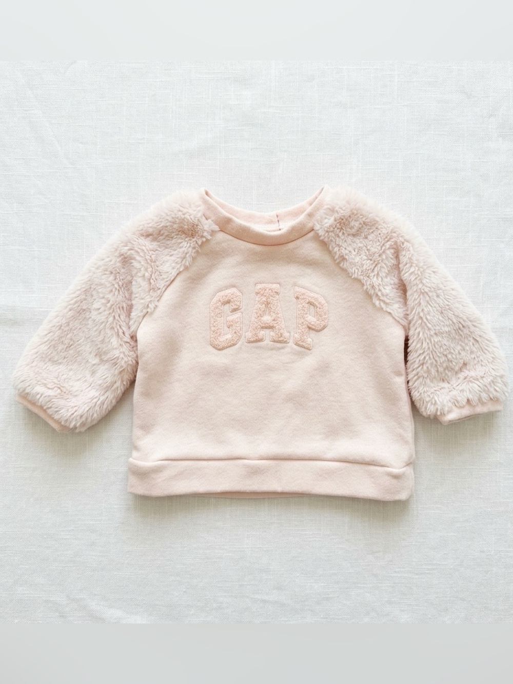 Gap Pink Crewneck 3–6 Months Baby Girl
